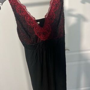 Soma lace built-in bra nightgown